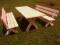 meble ogrodowe ławka stół krzesło