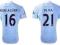 Manchester City 11/12 home/away S M L [XL] +NADRUK