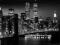New York (Manhattan nocą) - plakat 61x91,5 cm
