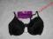 SEXI czarny PUSH-UP żelowy 38C/85C