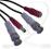 Kabel do kamer BNC+DC 3m (193-3,0)