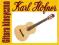 Hoefner HC 206 gitara klasyczna 4/4 DO NAUKI GT