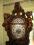Pięknie rzeźbiony zegar barokowy !!