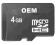 Karta pamięci MicroSDHC 4GB + gwarancja - krk