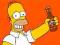 Simpsons - Simpsonowie Alcohol - plakat 91,5x61 cm