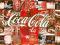 Coca-Cola - Patchwork - Logo - plakat 40x50 cm