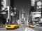 Nowy Jork - Taxi - Times Square -plakat 91,5x61 cm