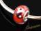 L1104  KORALIK LAMPWORK MODUŁOWY 13mm