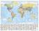 Polityczna Mapa Świata - RÓŻNE plakaty 40x50 cm