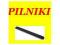 pilnik bialy czarny prosty tipsy zele 240/240 PP