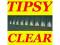 TIPSY CLEAR 100szt + GRATIS @ 100 hologramow @