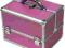 KUFEREK KOSMETYCZNY WALIZKA LAMPA UV A PINK
