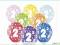Kolorowe Balony Drugie Urodziny 37cm 5szt dwa lata