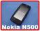 NOKIA N500 N 500 ETUI GEL S-CASE + FOLIA LCD