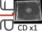 PUDEŁKA CD x1 JEWEL CASE CLEAR 100szt. BDB JAKOŚĆ