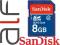 KARTA PAMIĘCI SANDISK SDHC 8GB 7MB/s class 4