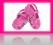 CROCS! MARY JANE Fuchsia 32/33!Od ręki