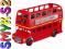 Mattel Cars 2 Bus Piętrowy Autobus Garaż V3616