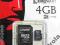 KARTA PAMIĘCI MICROSDHC 4GB + ADAPTER SD RYBNIK