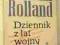 DZIENNIKI Z LAT WOJNY 1914-1919 - Romain Rolland