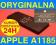 b ORYGINALNA bateria APPLE Macbook 13 A1285 w-wa