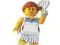 # Figurka # LEGO # Seria 3 # Tenisistka #