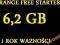 INTERNET ORANGE FREE 6,2GB 1 ROK +WIĘCEJ NAJTANIEJ