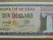 GUJANA 10 dollars ND(1992) UNC