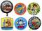 Balon Thomas Ben 10 Scooby Doo bob Cars Spider Man