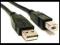 LD2 KABEL USB 2.0 AM/BM 2M CZARNY MĘSKO MĘSKI FVAT
