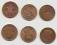 Anglia half penny 1933 rok 1967 rok, two pence