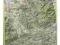 Mapa Beskidu Śląskiego w ramie! 100x70cm