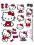 HELLO KITTY NAKLEJKI SCIENNE zestaw SANRIO 36 szt