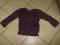 śliwkowy swetrek ażurowy 134-140 JAK NOWY!!!!