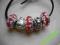 BEADS  DO PANDORA ZESTAW WALENTYNKI