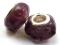Lampwork Ametystowe Eski