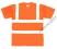 KOSZULKA T-SHIRT ODBLASKOWA Hi-Vis  roz. XXL