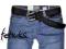 SUPER jeansy regular fit obw. pasa 82/83 cm (340)
