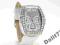 Zegarek GUESS U15025L2 SWAROVSKI BIALY PASEK