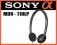 SONY SŁUCHAWKI MDR-110LP 110LP KOLOR CZARNY GW. 2L