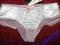 LA SENZA rouched silk lace SZORTY EUR 38 UK 10