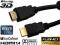 KABEL HDMI 1.8M GOLD FullHD 1.4 3D ETHERNET FILTRY