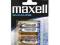 BATERIE MAXELL ALKALINE LR06/ AA SHRINK 4 SZT.