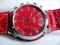 NEW  DIESEL TIME RED SPORTOWY ZEGAREK  Z KLASĄ
