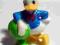 Kaczor Donald z globusem Mickey Figurki z jajek