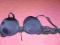 niebieski biustonosz push-up 70B