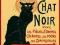 Chat Noir Steinlein (secesja) - plakat 40x50 cm