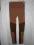 LEGINSY H&M 36 WSTAWKI CAMEL RUDE HIT SALE!