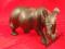 Rzeźba afrykańska nosorożec