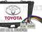 Radiowa ramka Toyota Yaris złącze ISO Lodz XTO13
